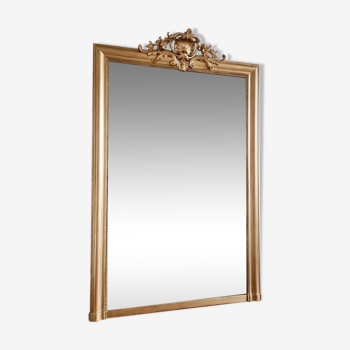 Miroir ancien Louis Philippe 107x165cm