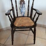 Bistro chairs and armchair