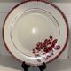 Antique deep earthenware dish FB Badonviller