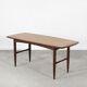 Table Basse Mid-Century Moderne en Teck de HMB Möbler Rörvik, Suède, 1950s