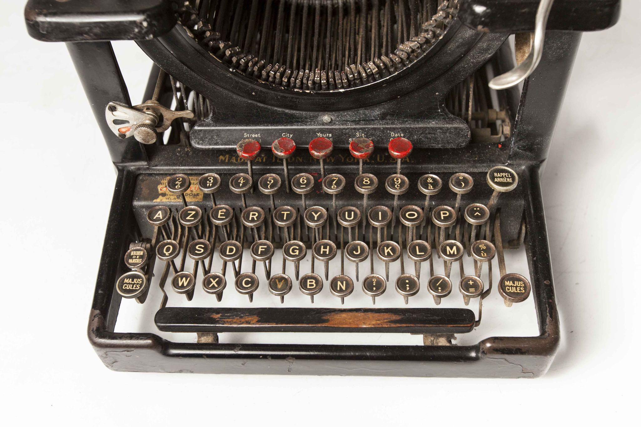 Remington standard typewriter N°10 of 1909 #RA75079 functional