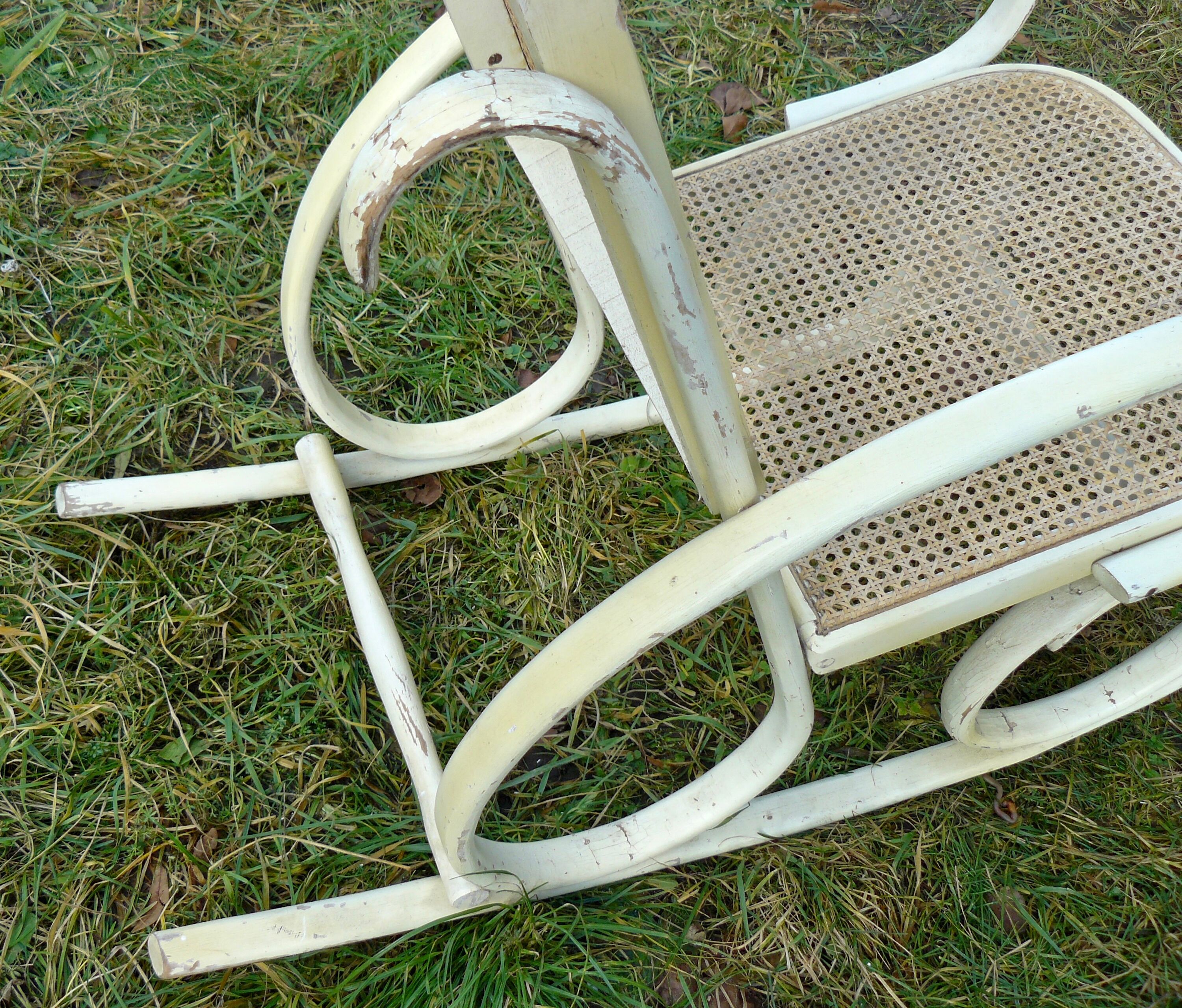 Rocking chair bentwood and canning