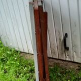 Folding square industrial table