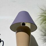 Beige ceramic lamp, Brussels factory, 1990