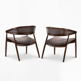 Pair of type B-3300 armchairs