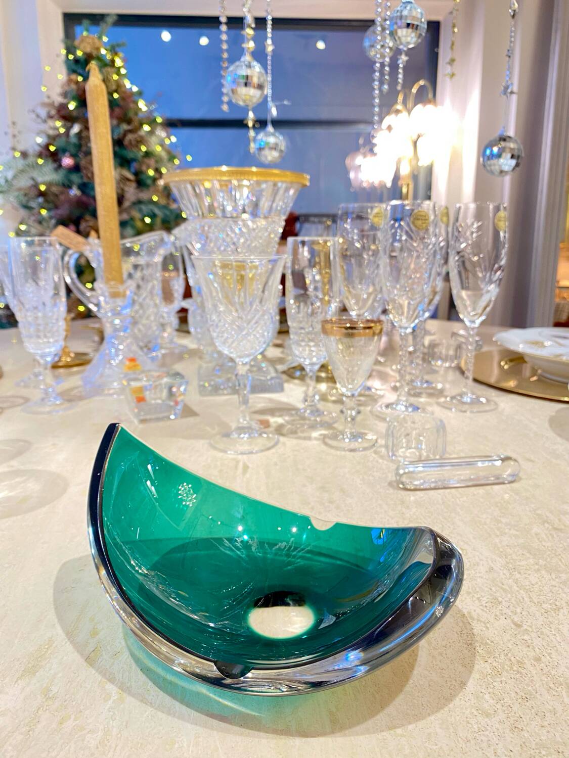 Ashtray / empty pocket Val Saint Lambert 1950 Delvenne