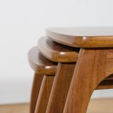 Mid-Century Teak Nesting Tables from Parker Knoll, United Knigdom,1960s.