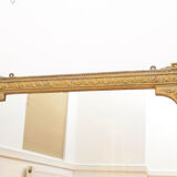 Victorian giltwood wall mirror - 112x121cm