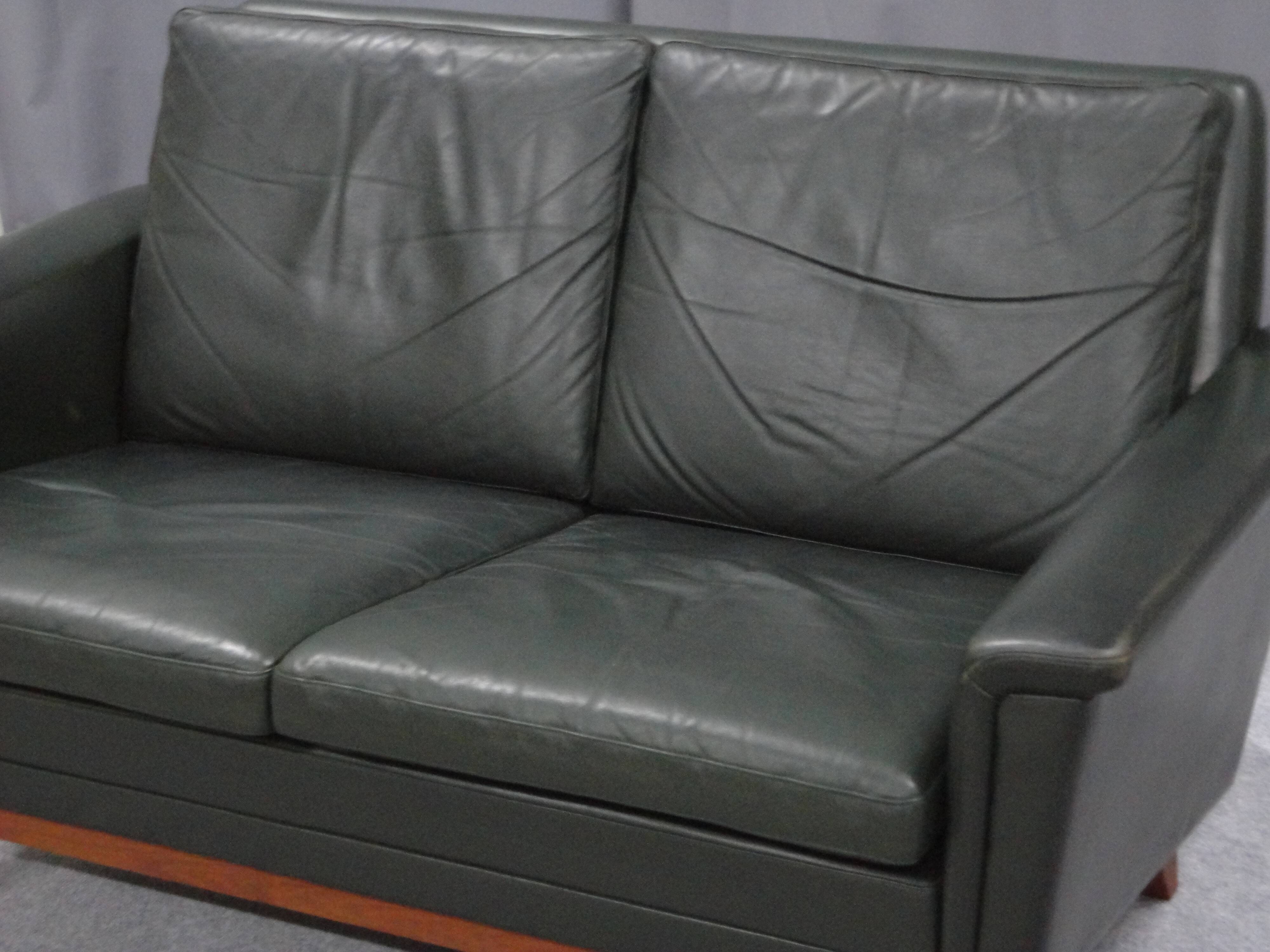 Two seater scandinavian sofa 1960s