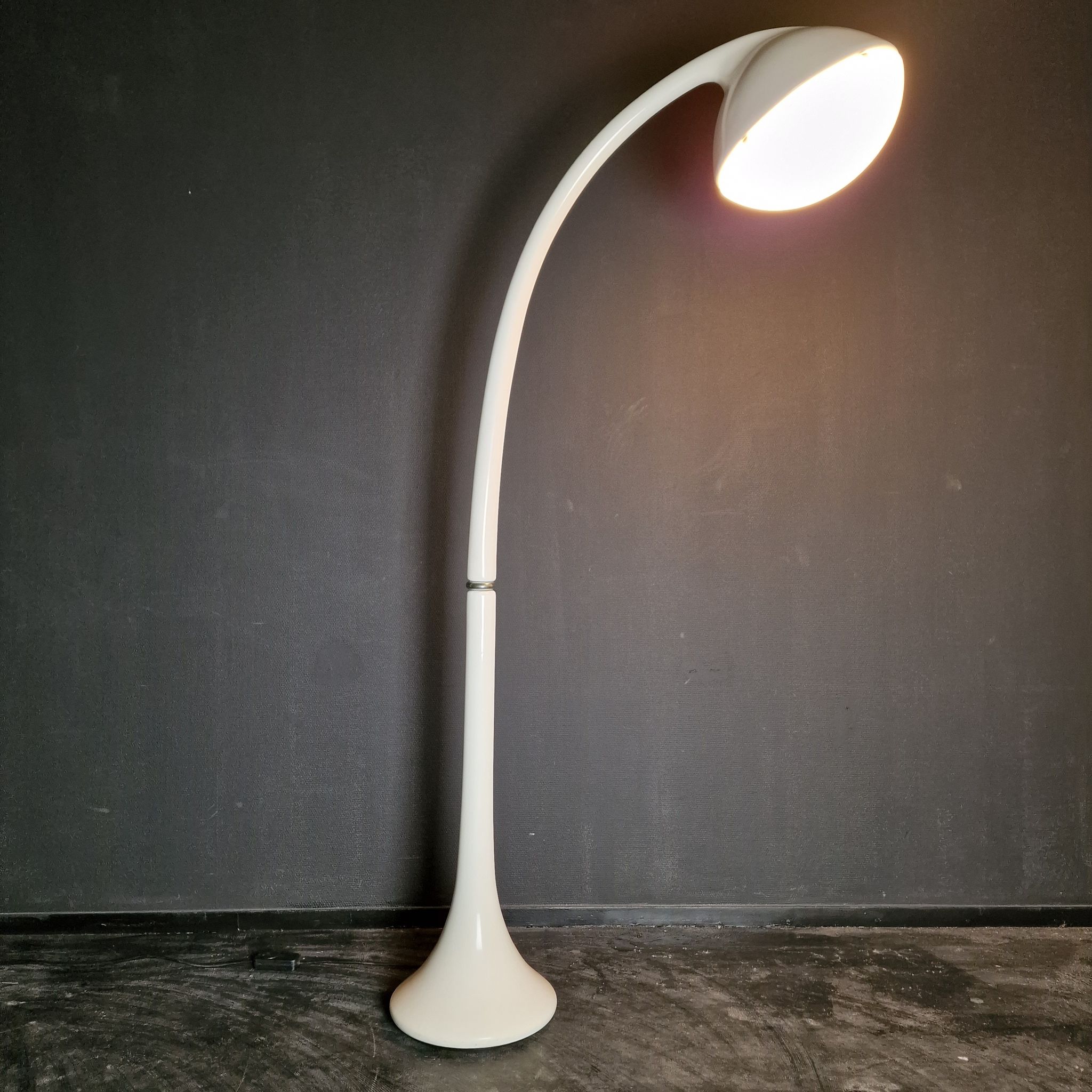 "Lampione" Floor Lamp by Fabio Lenci for Guzzini, Italy 1970's
