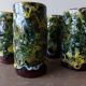6 verres en céramique de Tolède