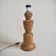 Lampe en bois blond