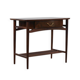 Table basse en noyer, design danois, années 1960, production : Danemark