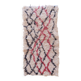 Tapis Azilal Vintage - 72 x 150 cm