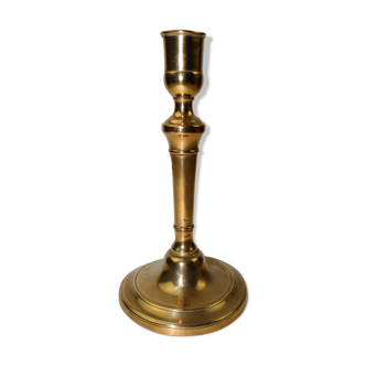 19th bronze candlestick