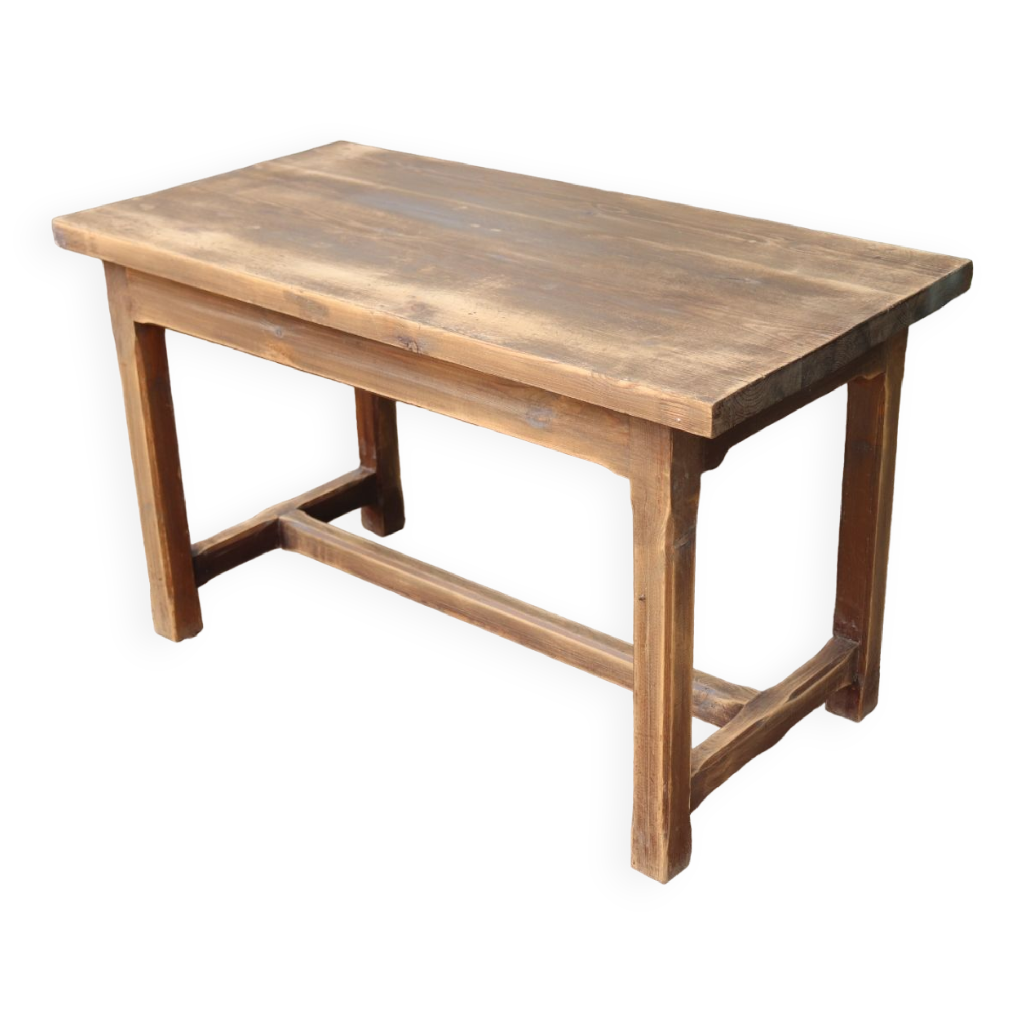 Small oak side table