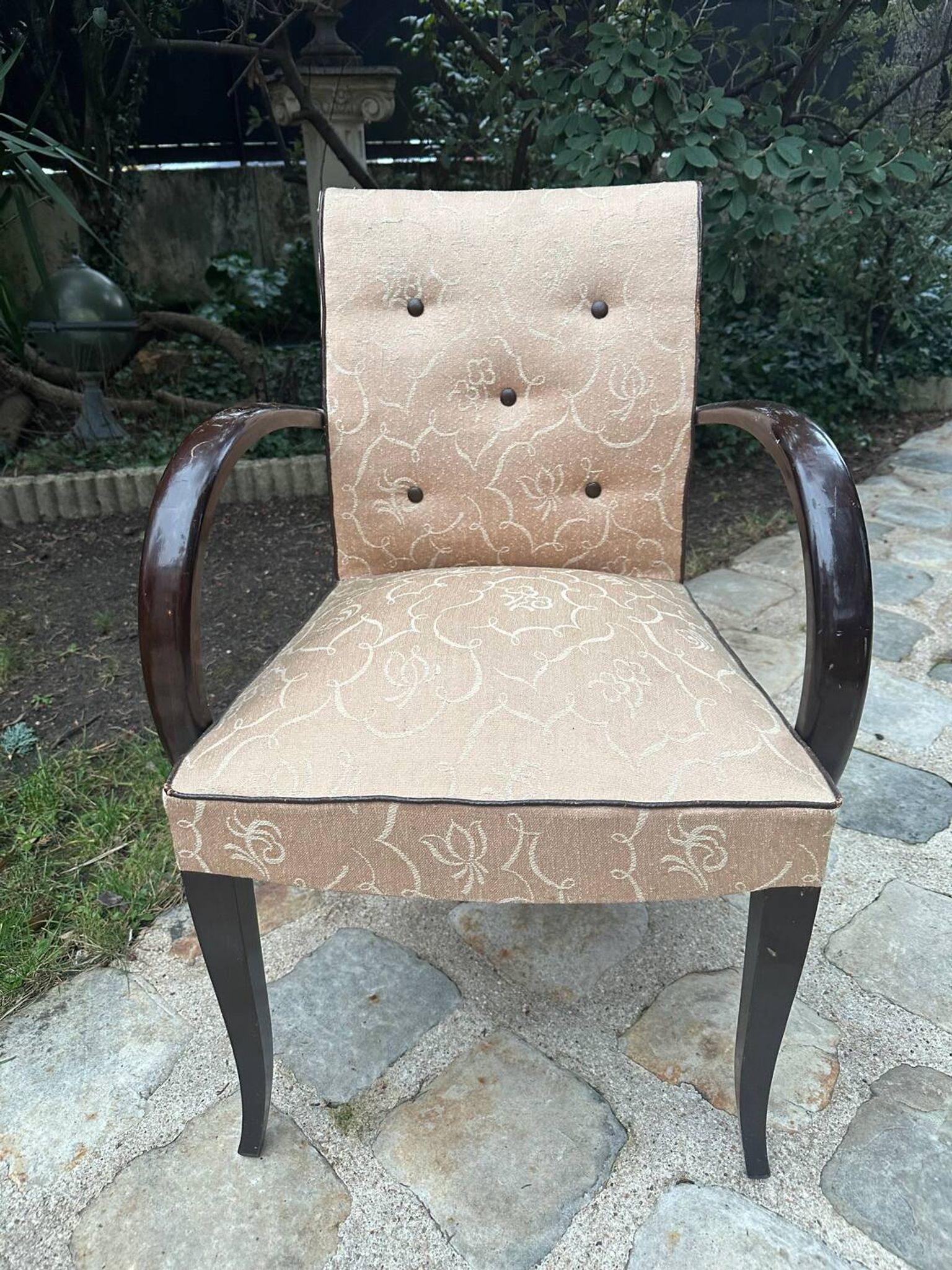 Bridge armchair