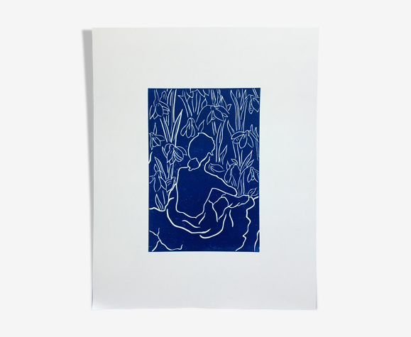 Linogravure Linocut