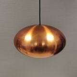 Top-class designer lamp model Medio in metal copper color