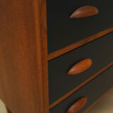 Teak chest of drawers, Danish design, 1970s, production: Denmark