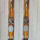 Paire de ski rossignol olympic 41 en bois Hickory vintage