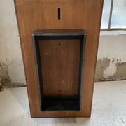 Table basse italienne laque loupe d’orme