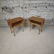 Paire de chevet vintage