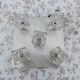 Suspension Vintage Aluminium et Verres
