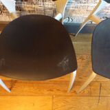 Paire de chaises Driade modèle Silla design Josep Llusca