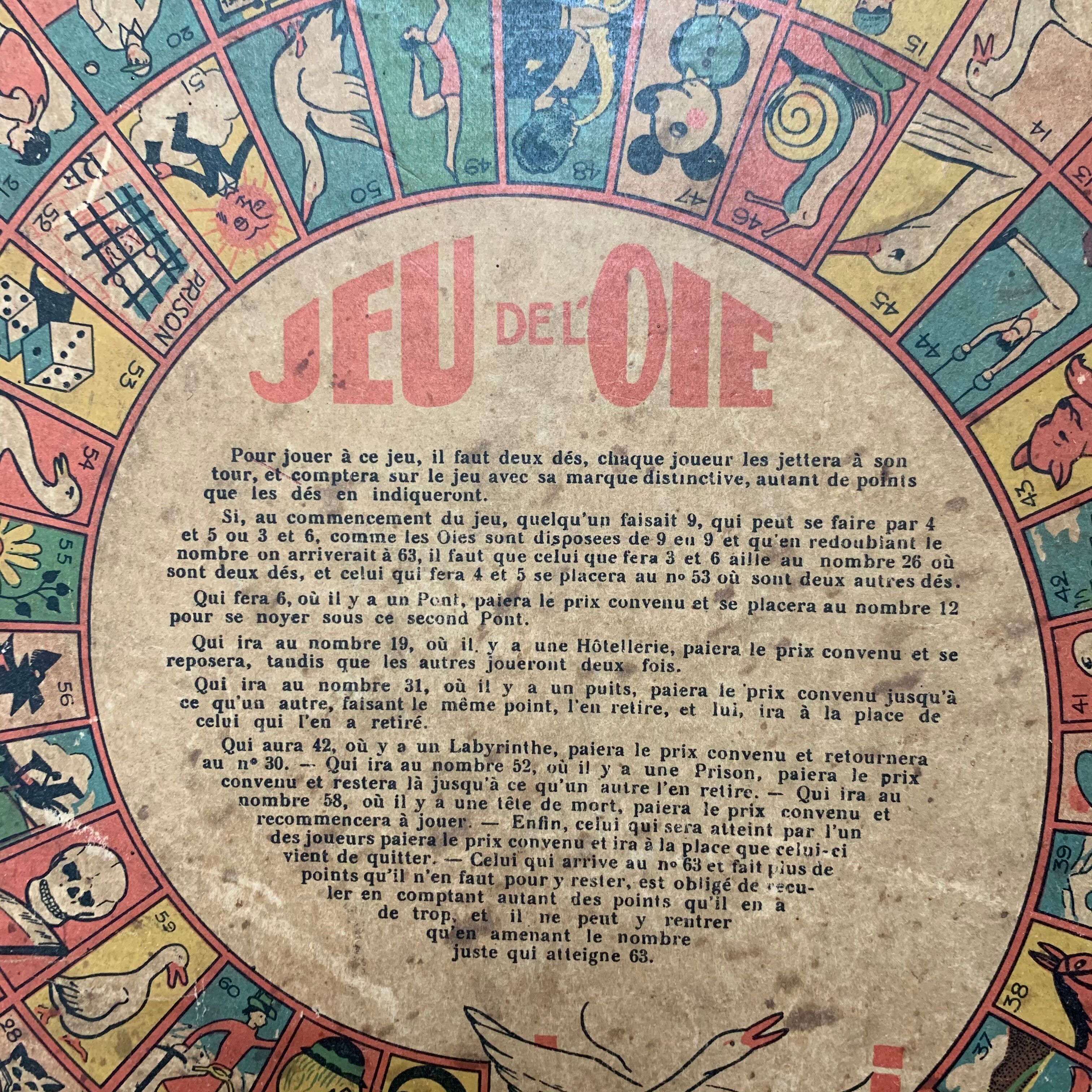 Ladies and goose games