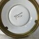 Fine porcelain floral plate