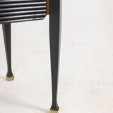 Paire de cabinets italiens en placage de teck. Années 1960.