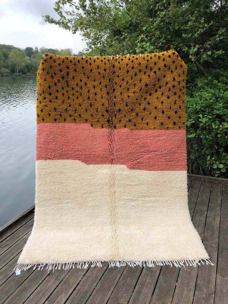 Berber carpet 180x255 cm, handmade in wool