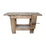 Carpenter old oak workbench