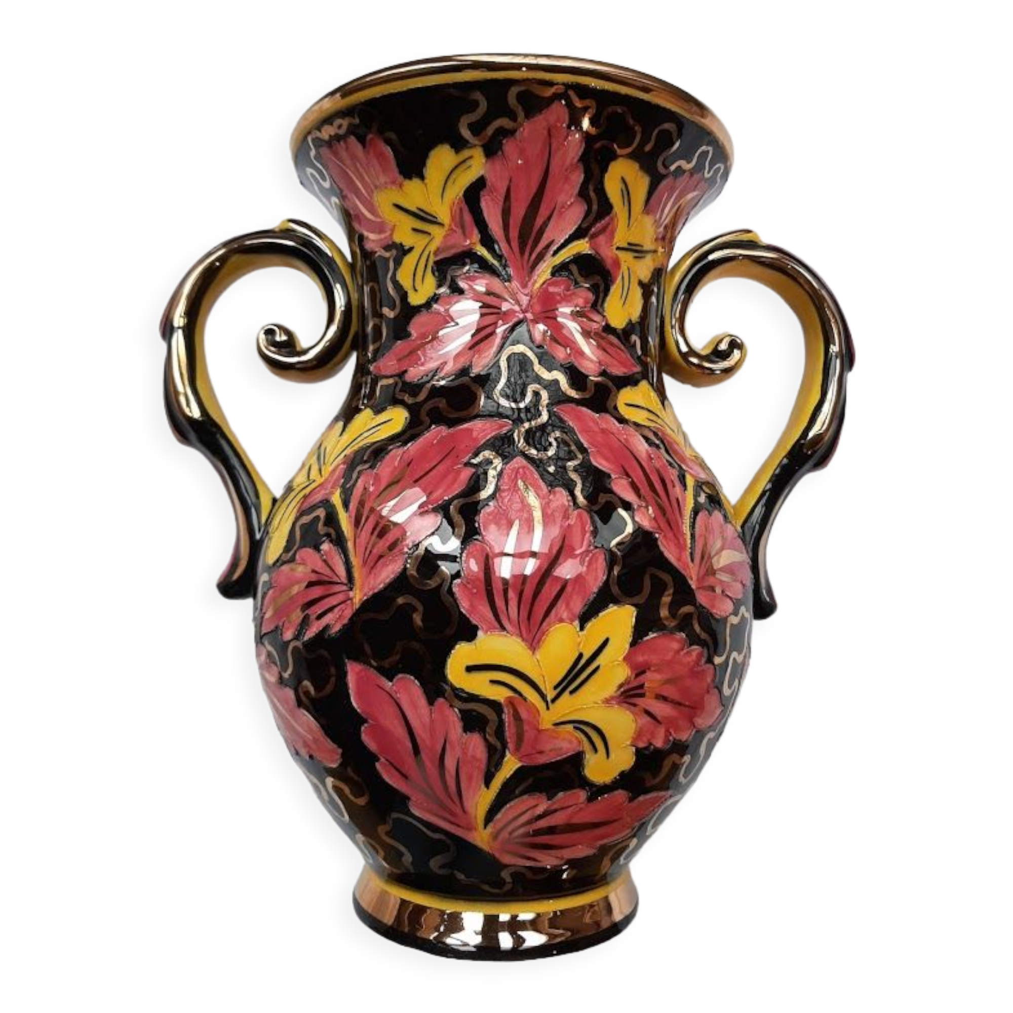Monaco ceramic vase from Cerart establishments