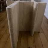 Italian travertine coffee table