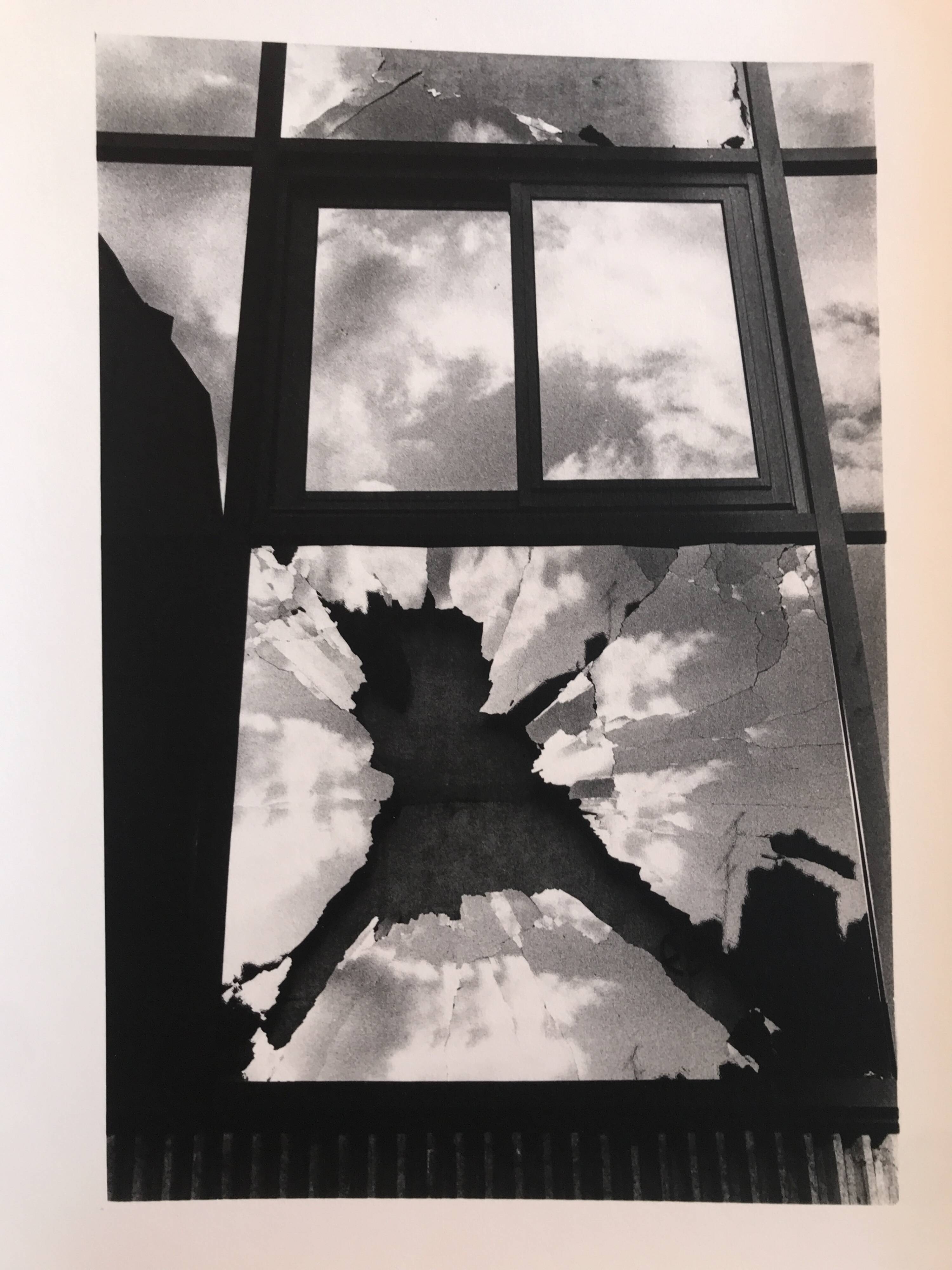 Rosine nusimovici, untitled (reflections), c 1980. black and white silver print