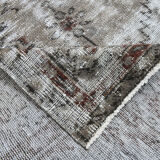 Turkish vintage large living room rug 313x188cm