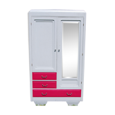 Wardrobe with drawers. 208x116x55cm