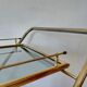 Desserte de bar pliante "Hollywood Regency"-Design Italien
