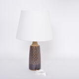 Handmade danish mid-century modern ceramic table lamp by soholm