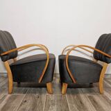 Armchairs by Jindřich Halabala, 1950s, Set of 2