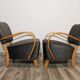 Fauteuils par Jindřich Halabala, 1950s, Set de 2
