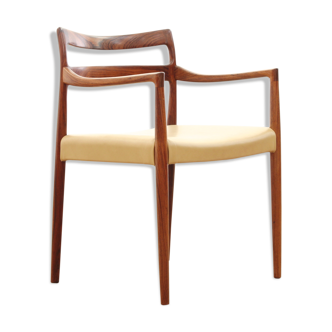 Fauteuil scandinave en palissandre de Rio