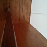 Vintage wooden modular bookcase