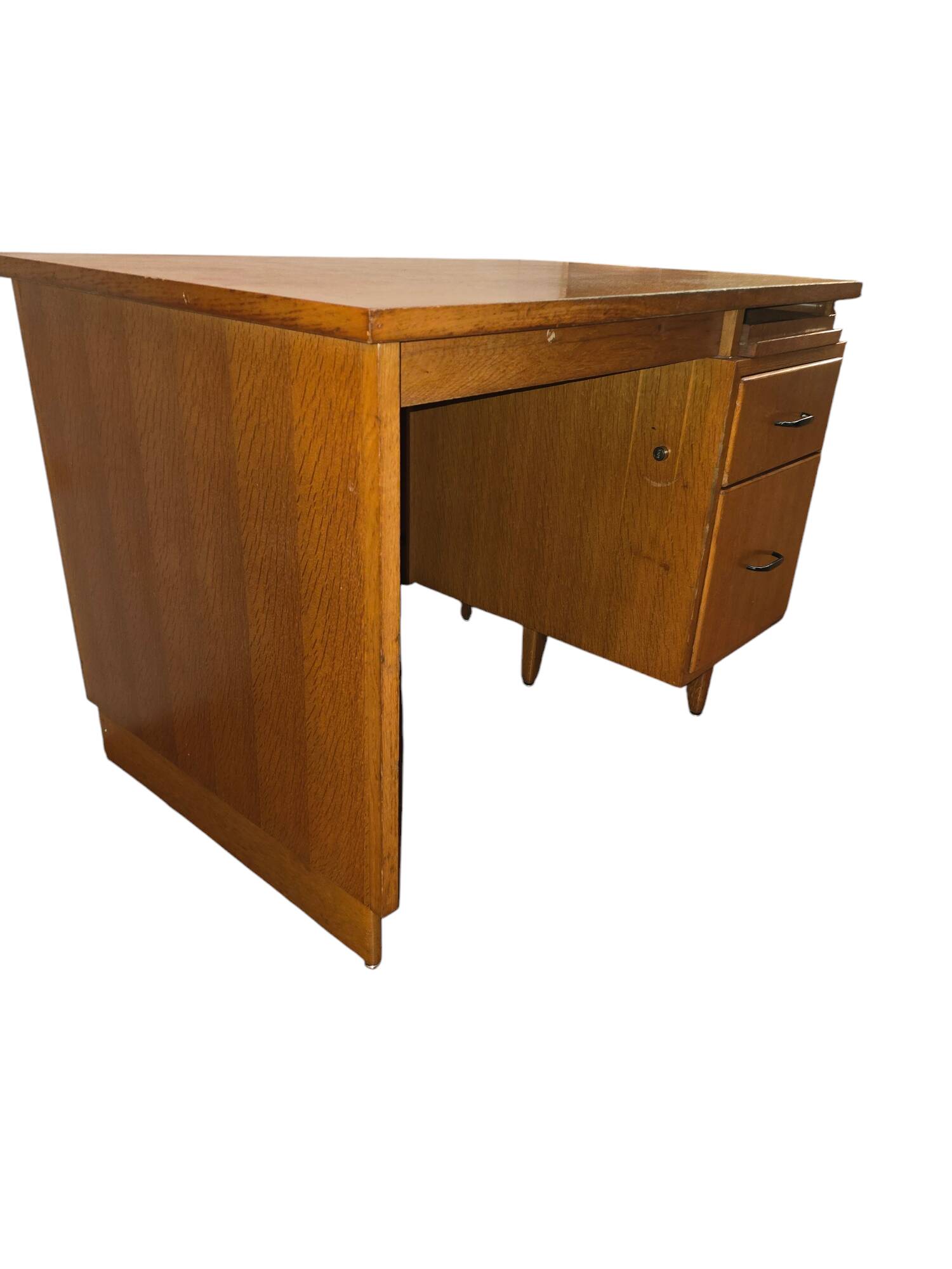 1960s Burwood Oak Desk