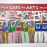 Café des Arts Saint-Tropez Signed Michel Godjevac