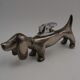 Briquet de table chien saucisse vintage