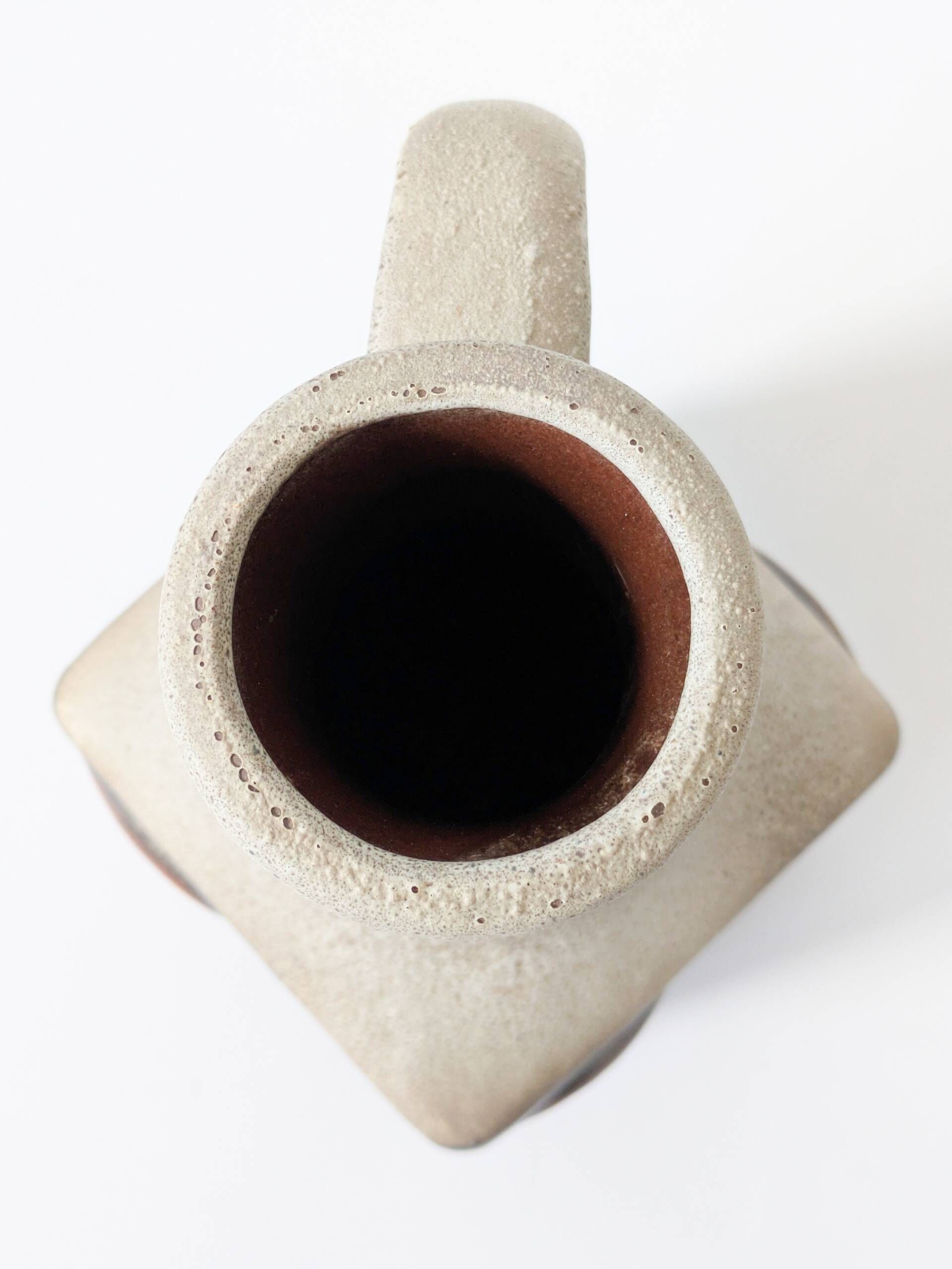 Brutalist ceramic vase Midcentury, Carstens Tönnieshof West Germany