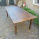 Antique old wooden table